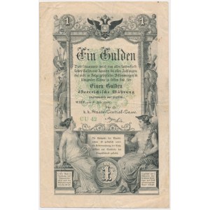 Österreich, 1 Gulden 1866