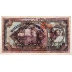 Böhmen und Mähren, 5.000 Kronen 1920 (1943) - MODELL - gedruckt -.