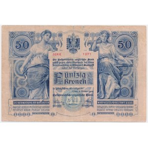 Rakúsko, 50 korún 1902