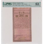 5 złotych 1794 - N. C 1. - PMG 63 - piękny herbowy znak wodny