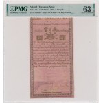5 złotych 1794 - N. C 1. - PMG 63 - piękny herbowy znak wodny