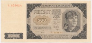 500 złotych 1948 - A - RZADKOŚĆ