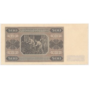 500 zloty 1948 - A - RARE.