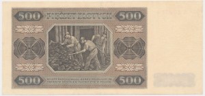 500 złotych 1948 - A - RZADKOŚĆ