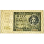 5 gold 1941 - AE - PMG 64 - perforation MUSTER