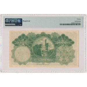 Palestine, 1 Pound 1929 - PMG 20
