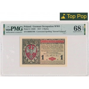 1 Markierung 1916 - Allgemein - B - PMG 68 EPQ - EXCELLENT