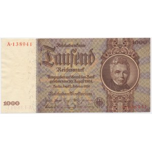 Germany, 1.000 Reichsmark 1936