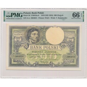 500 Gold 1919 - SA. - PMG 66 EPQ