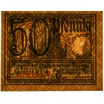 Danzig, 50 fenig 1919 - zelená - PMG 64 EPQ