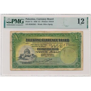 Palestína, £1 1939 - PMG 12
