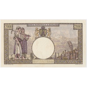 Rumunsko, 2 000 lei 1941