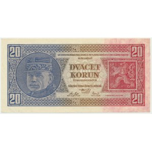 Czechoslovakia, 20 Korun 1926