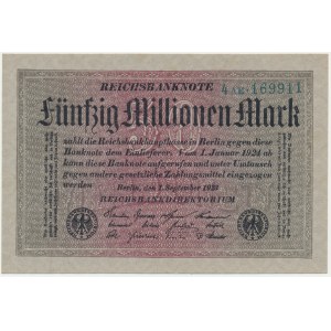 Německo, 50 milionů marek 1923