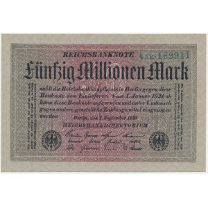Nemecko, 50 miliónov mariek 1923