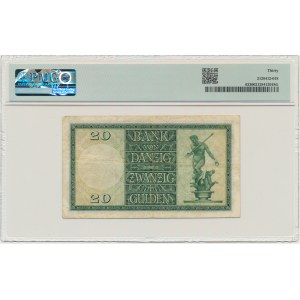 Gdaňsk, 20 guldenů 1937 - K - PMG 30
