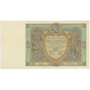 50 Gold 1925 - Ser. P - BEAUTIFUL and RARE