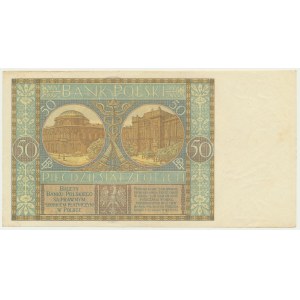 50 złotych 1925 - Ser. P - PIĘKNY i RZADKI