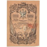 Poklad osvobozeného Polska 10 zlotých 1855 - RARE s datem