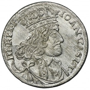 John II Casimir, 1/4 Thaler Krakau 1656 IC