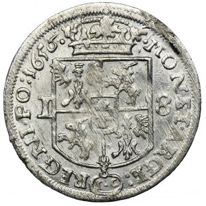 John II Casimir, 1/4 Thaler Krakau 1656 IC