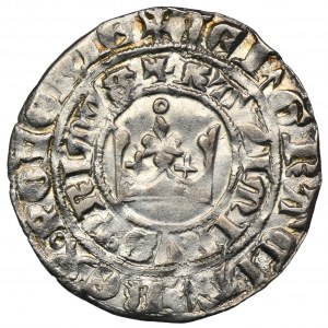 Kazimír III Veliký, Krakovský groš bez data - RARE