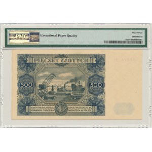 500 złotych 1947 - T2 - PMG 67 EPQ