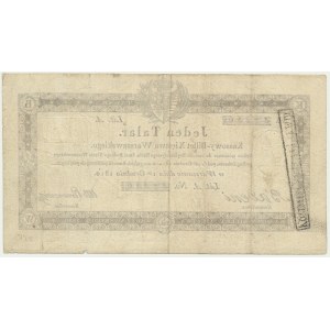 1 thaler 1810 - Badeni - with stamp -.