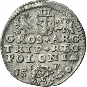 Sigismund III Vasa, 3 Groschen Olkusz 1590