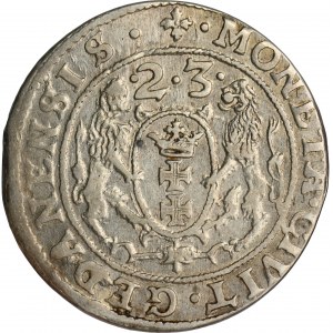 Sigismund III Vasa, 1/4 Thaler Danzig 1623 - PR•