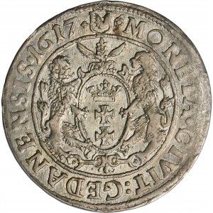 Zikmund III Vasa, Ort Gdaňsk 1617 - PRVS:+