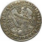 Sigismund III Vasa, 1/4 Thaler Bromberg 1622 - RARE, NEC N S