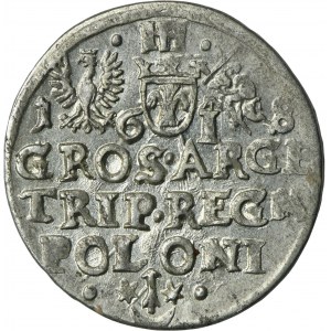 Sigismund III Vasa, 3 Groschen Krakau 1618