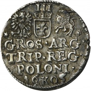 Sigismund III Vasa, 3 Groschen Krakau 1603