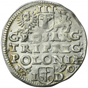 Sigismund III Vasa, 3 Groschen Posen 1590