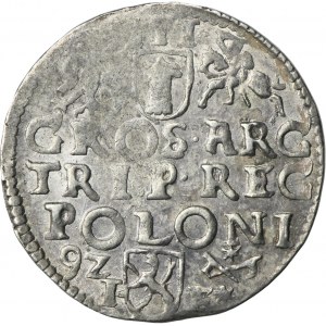 Sigismund III Vasa, 3 Groschen Posen 1592