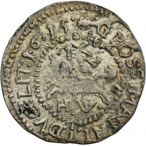 Zikmund III Vasa, Vilnius penny 1615 HW - RARE