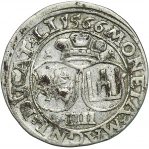 Sigismund II August, 4 Groschen Villnius 1566 - L/LI