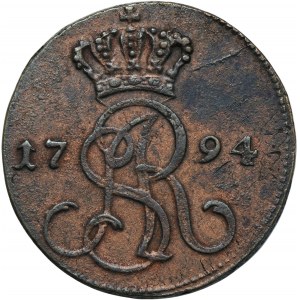 Poniatowski, Varšava penny 1794 MV