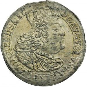 Augustus III of Poland, 6 Groschen Danzig 1760 REOE