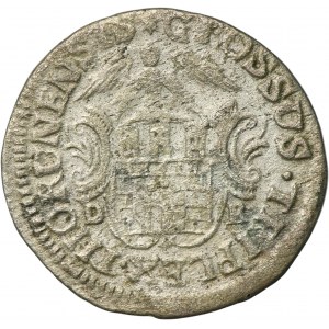 Augustus III of Poland, 3 Groschen Thorn 1763 DB