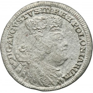 Augustus III of Poland, 3 Polker Leipzig 1756 EC - PULTORAK, RARE