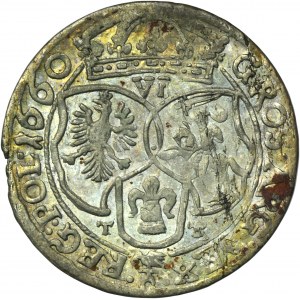 John II Casimir, 6 Groschen Bromberg 1660 TT