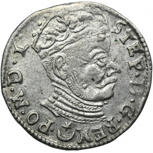 Stephen Bathory, 3 Groschen Vilnius 1581