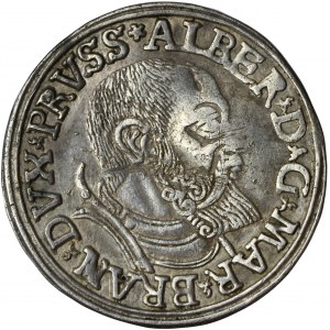 Knížecí Prusko, Albrecht Hohenzollern, Trojak Königsberg 1539