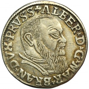 Kniežacie Prusko, Albrecht Hohenzollern, Trojak Königsberg 1541