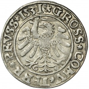 Žigmund I. Starý, Grosz Toruń 1531 - PRVS/PRVSS