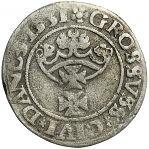 Sigismund I the Old, Groschen Danzig 1531 - PRV