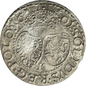 Zygmunt III Waza, štít Krakov 1601 - RARE, písmeno K