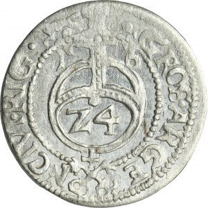 Zikmund III Vasa, půlkolejná Riga 1616 - RARE, no D in MDL